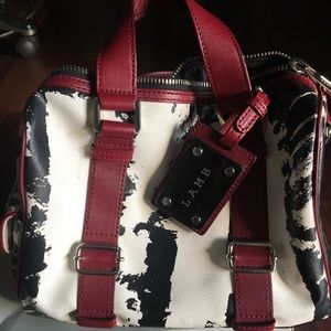 L.A.M.B satchel purse
